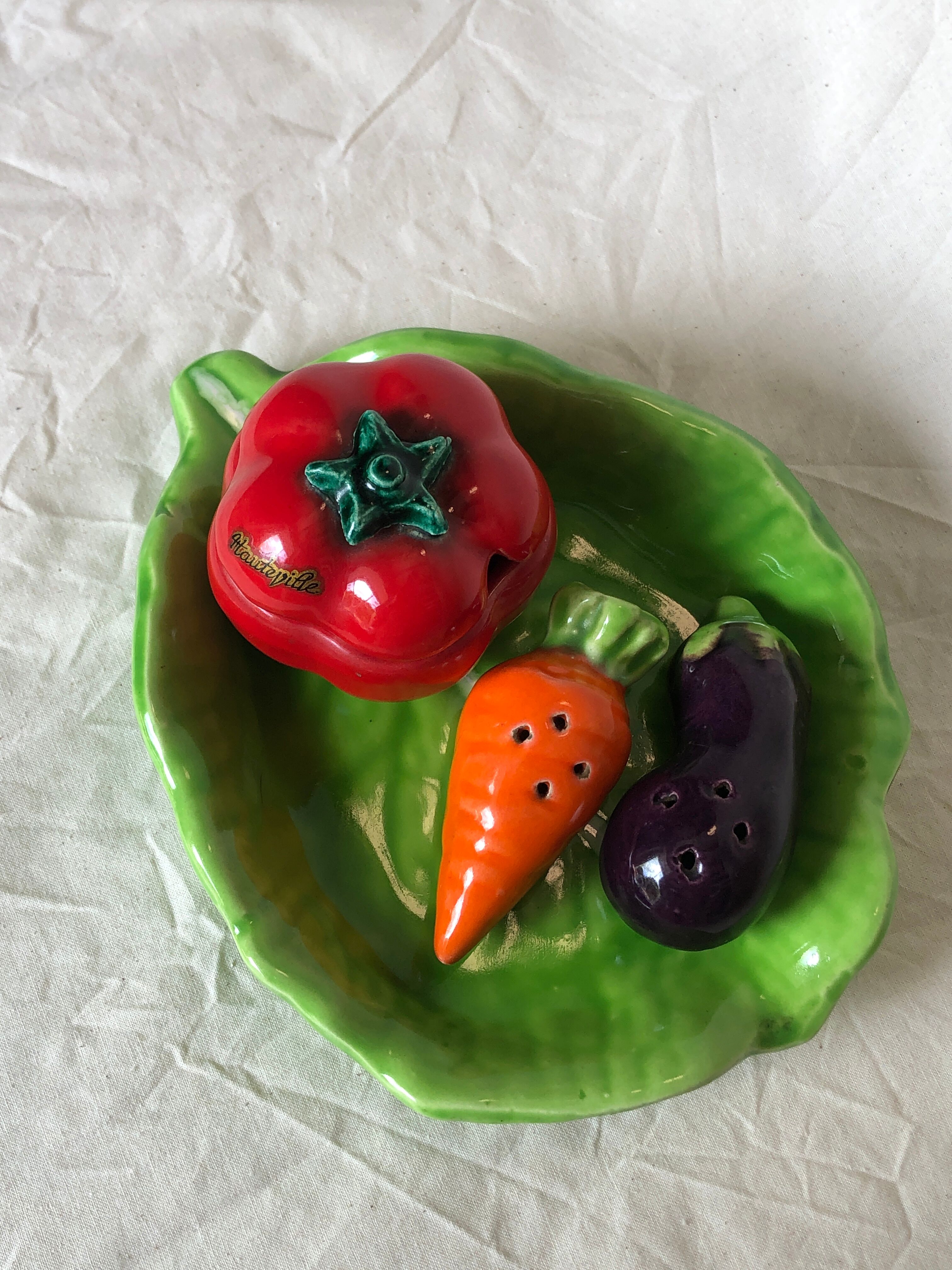 Condiment set, slurry vegetables