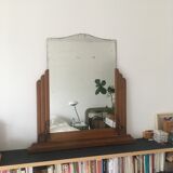 Large art deco mirror 90x92cm