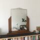 Large art deco mirror 90x92cm