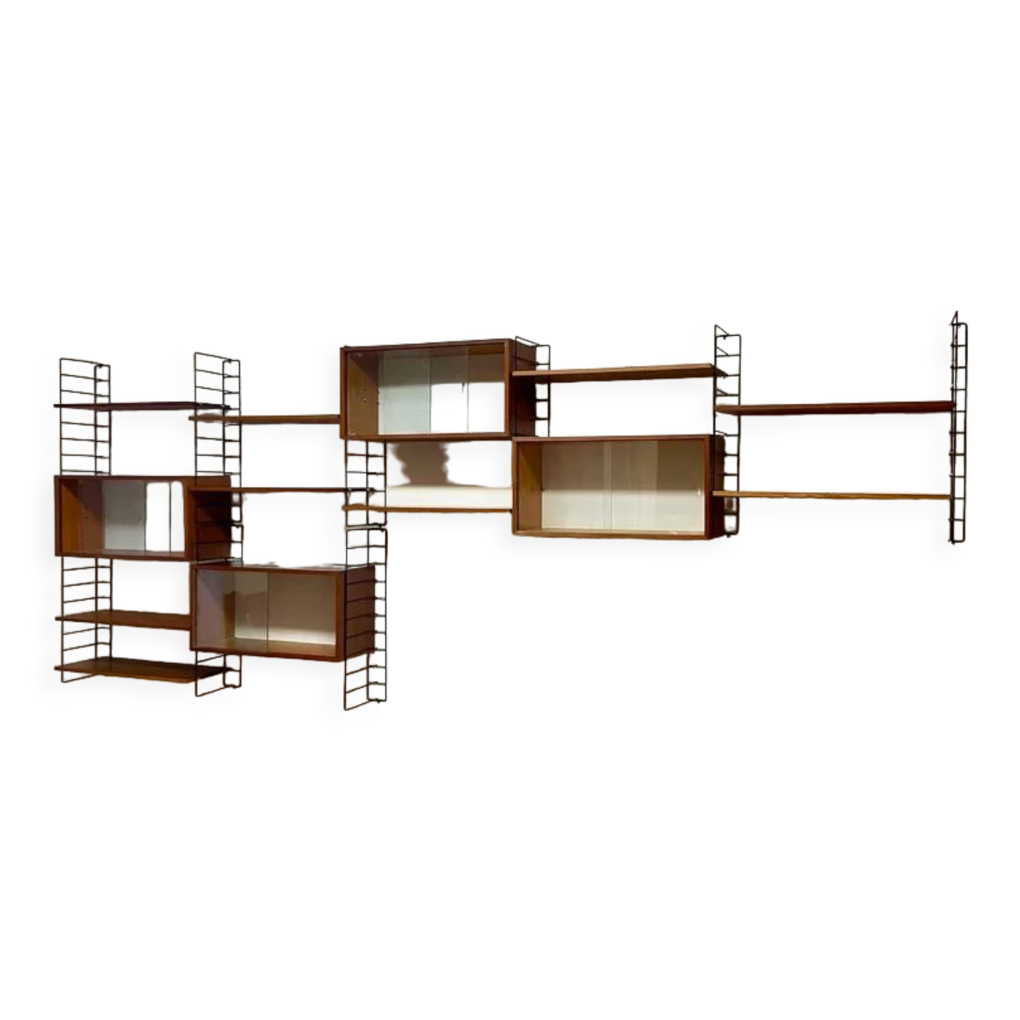 Modular bookcase vintage String 1960