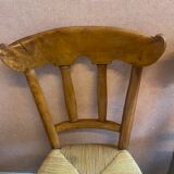 2 Empire chairs in walnut, mulching in perfect condition.