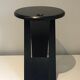 Suzy stool Adrian Reed black folding stool, 1980s design