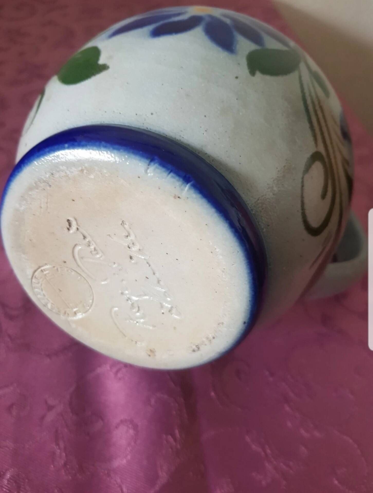 Old stoneware jug from Alsace