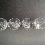 4 Wine glasses – Saint Louis Bossuet service size 10406