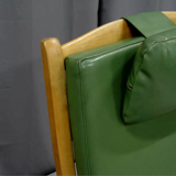 Oak wood armchair 1950