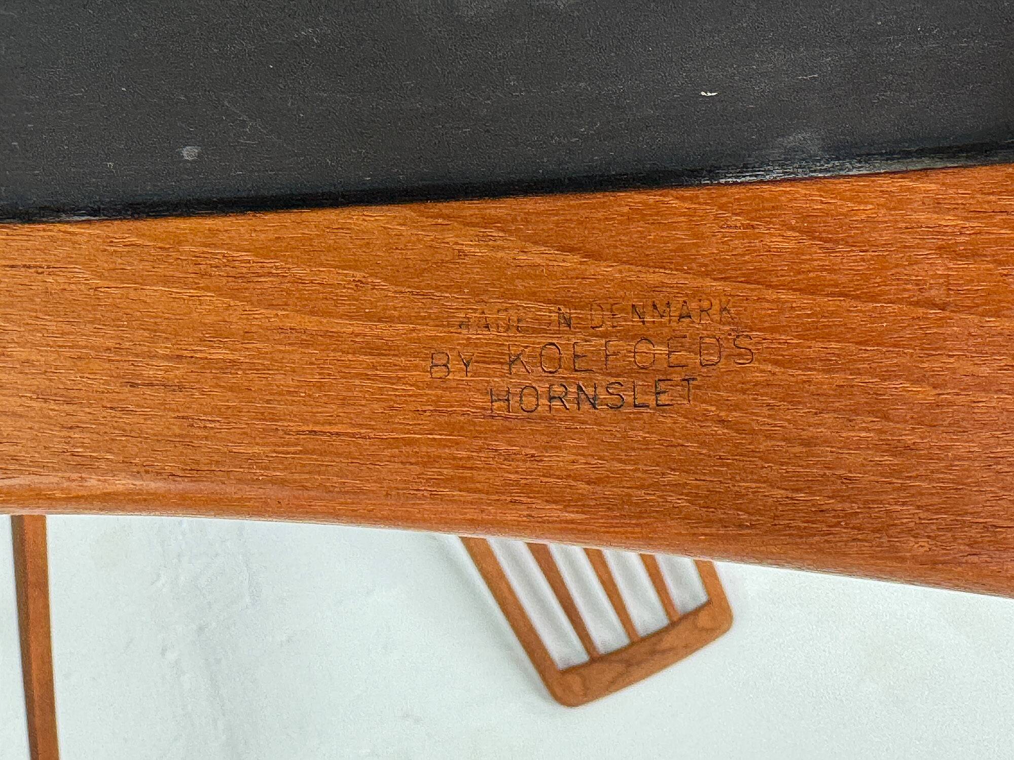 Chaises Eva de Niels Koefoed pour Hornslet Møbelfabrik, 1960
