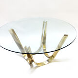 Vintage Coffee Table Design By Roger Sprunger For Dunbar, 1970s