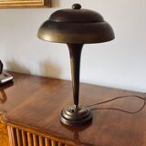 Mid-century brass table lamp, France ca. 1940
