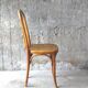 2 Fischel chairs N°196 around 1930 wooden seat- 5 bars