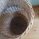 Wicker laundry basket