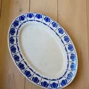 Porcelain dish Tahiti Digoin Sarreguemines