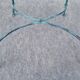 Set of 1 Table and 4 Chairs wrought iron 80s