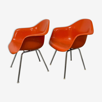 2 fauteuils Dax par Charles & Ray Eames