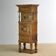 Rustic German pine and oak cabinet, circa 1850