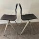 Pair of Pagholz-Germany industrial chairs from the 50s-60s