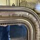 Louis Philippe period mirror with gold leaf