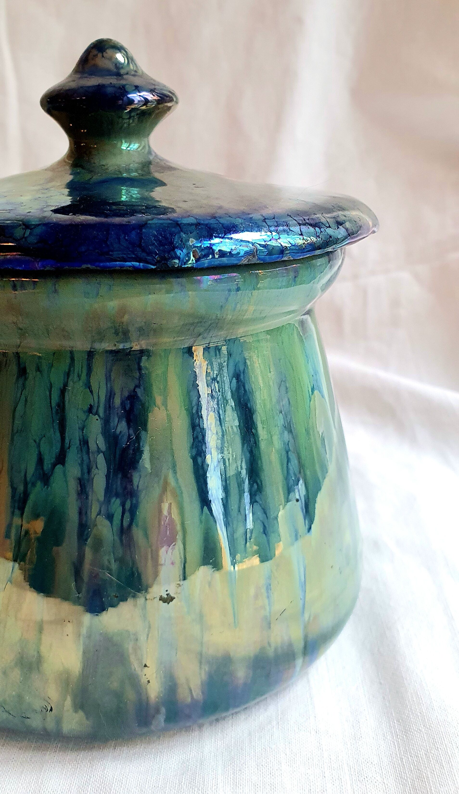 Enamelled ceramic pot Alphonse Cytère Unifrance