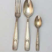 House Argental cutlery set art deco 24 pieces