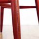 Red Fanett chair by Tapiovaara
