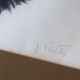 Animal portrait, painting signed by Jean Rivet, 1960s