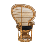 Armchair "Emmanuelle" in rattan, Sweden, 1980