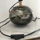 80s glazing glass ball lamp foot
