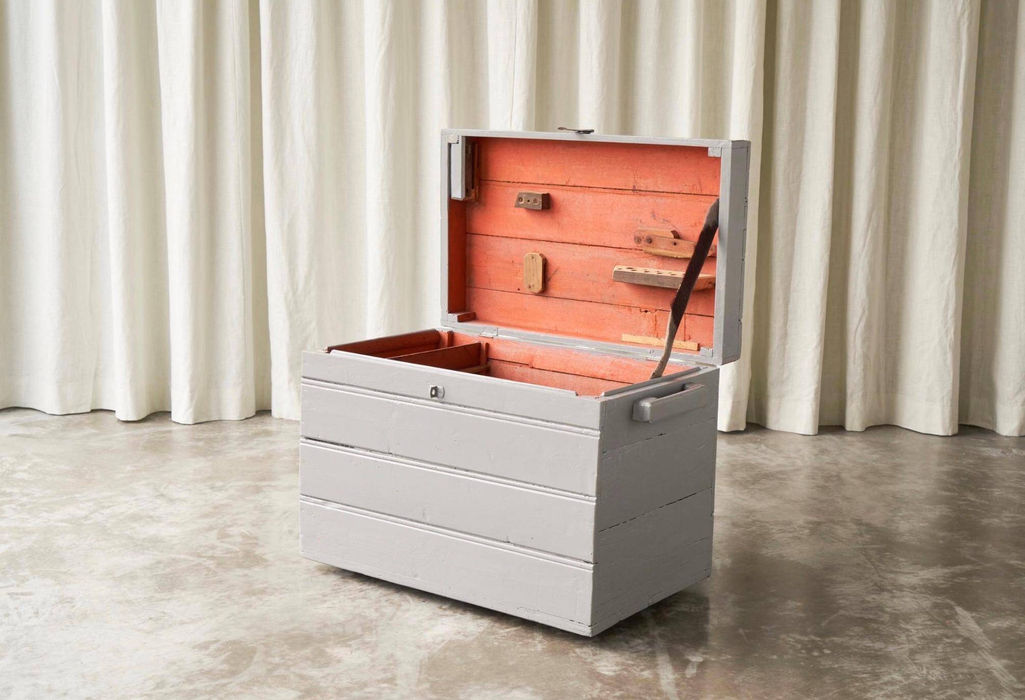 Carpenter's style commode from the 1960s in 's-Hertogenbosch.