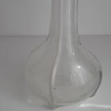 Glass soliflore vase
