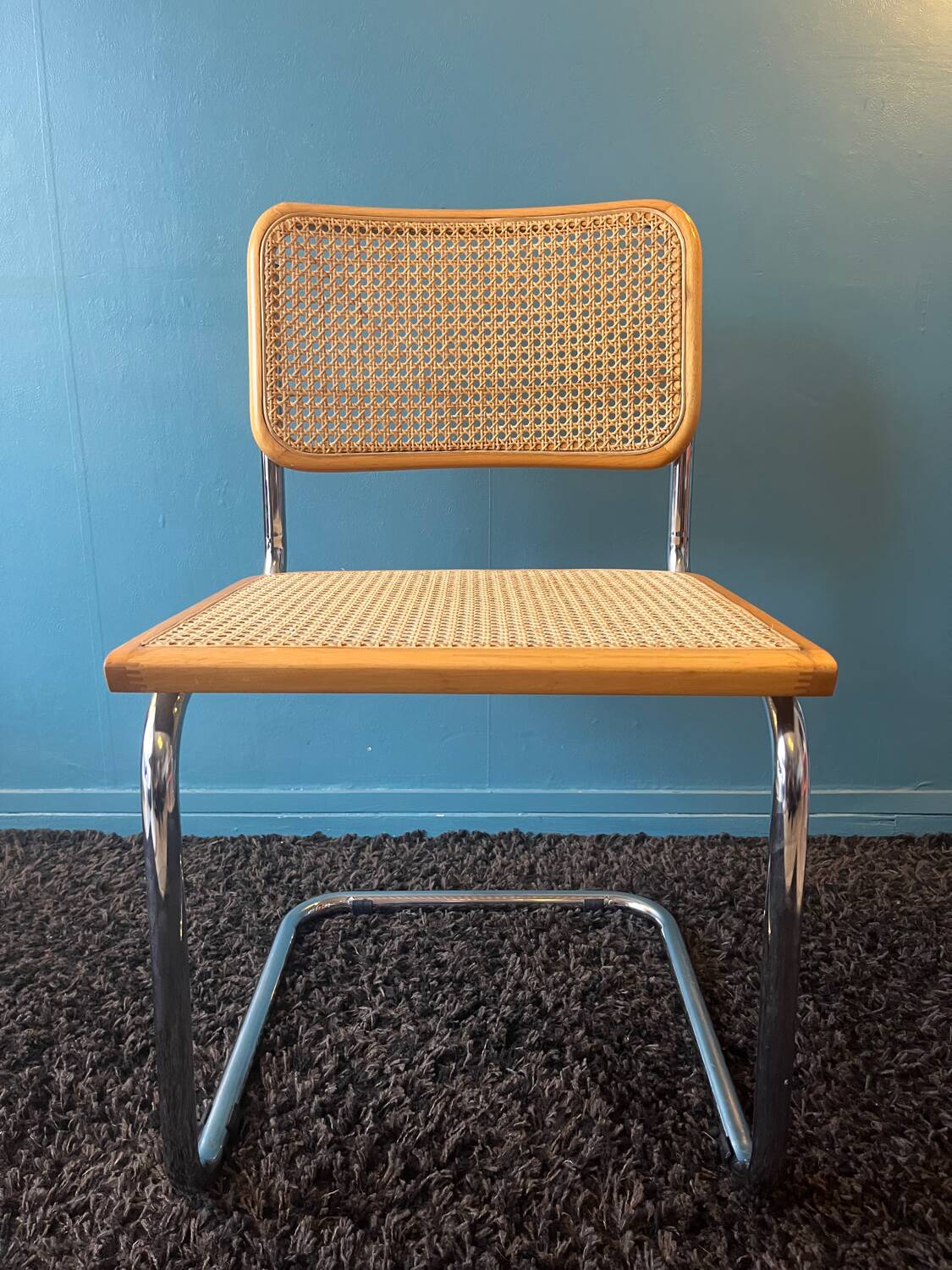 Marcel Breuer chair model B32 honey