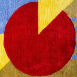 Design carpet in wool Urban T. 140x210 cm