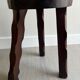Wooden tripod stool