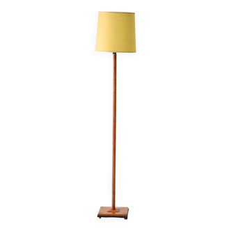 Scandinavian yellow floor lamp