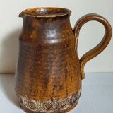 Ceramic potter's pitcher by F.CHEDEVILLE 20th century