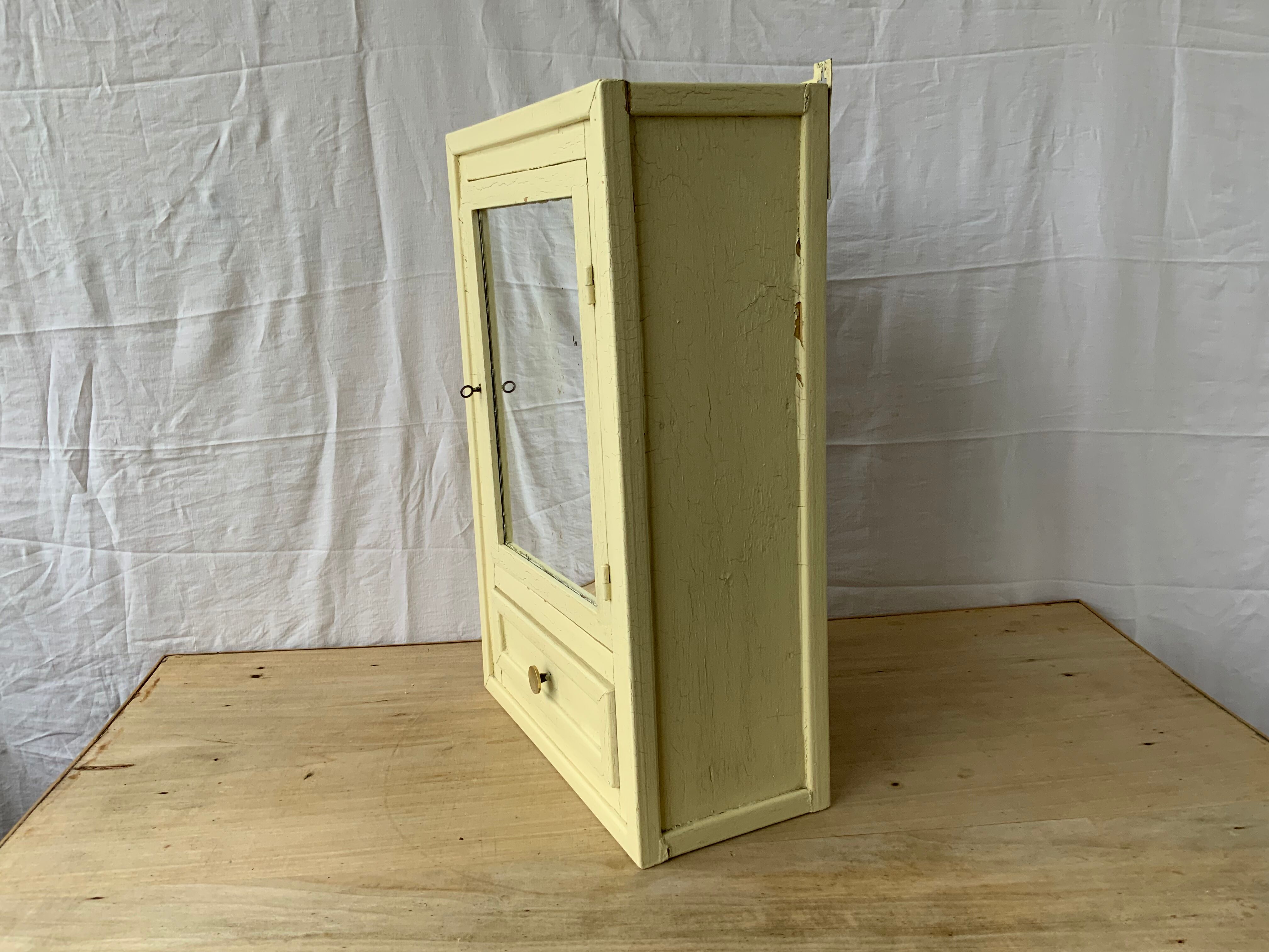 Medicine cabinet mirror