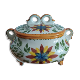 Handmade vintage ceramic soup kitchen