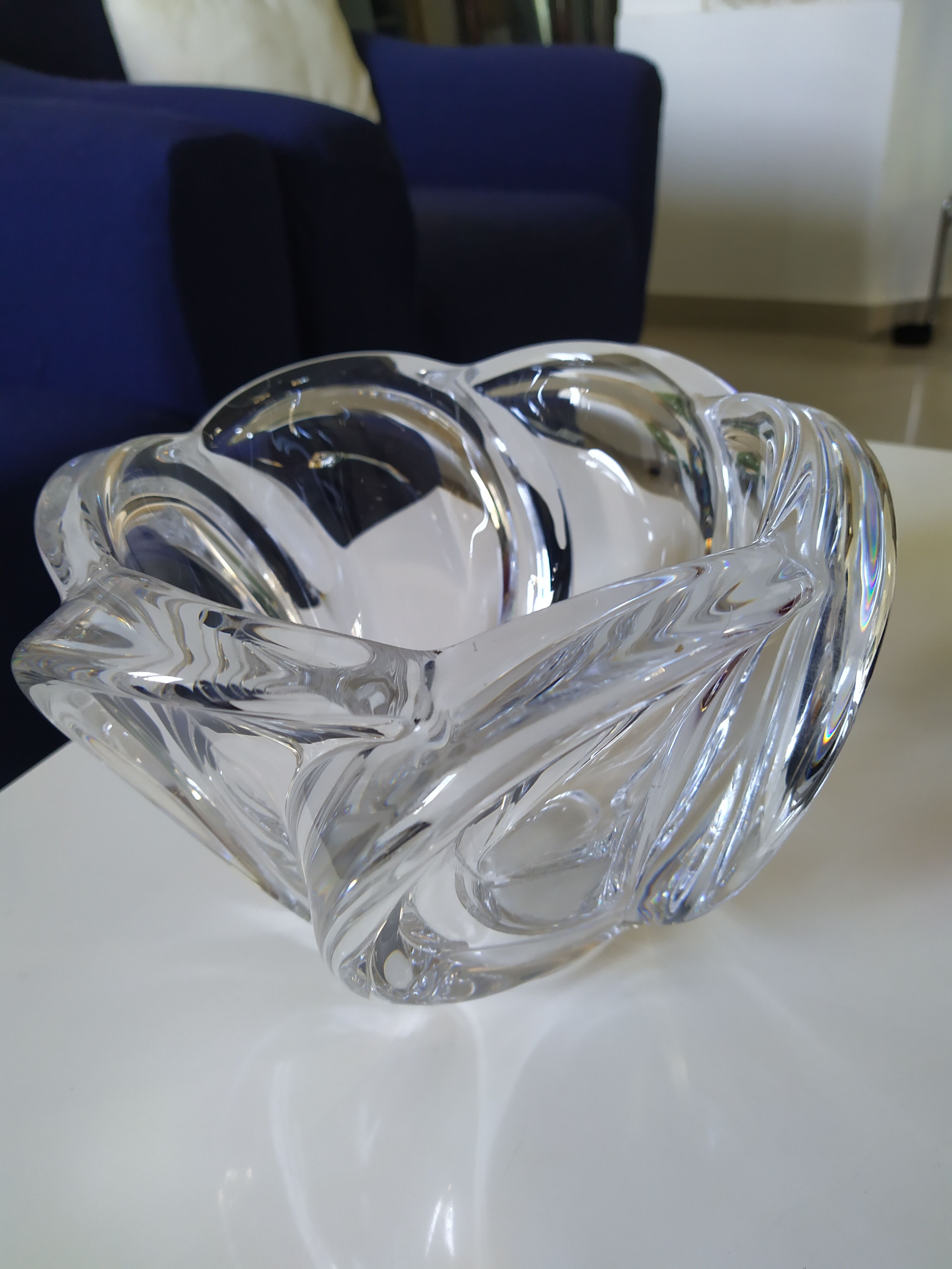 Vase Cristallerie de Vanne Le Châtel