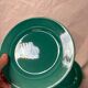 6 earthenware celadon dessert plates