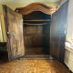 Large Alsatian Louis XV wardrobe in solid walnut – 18th century