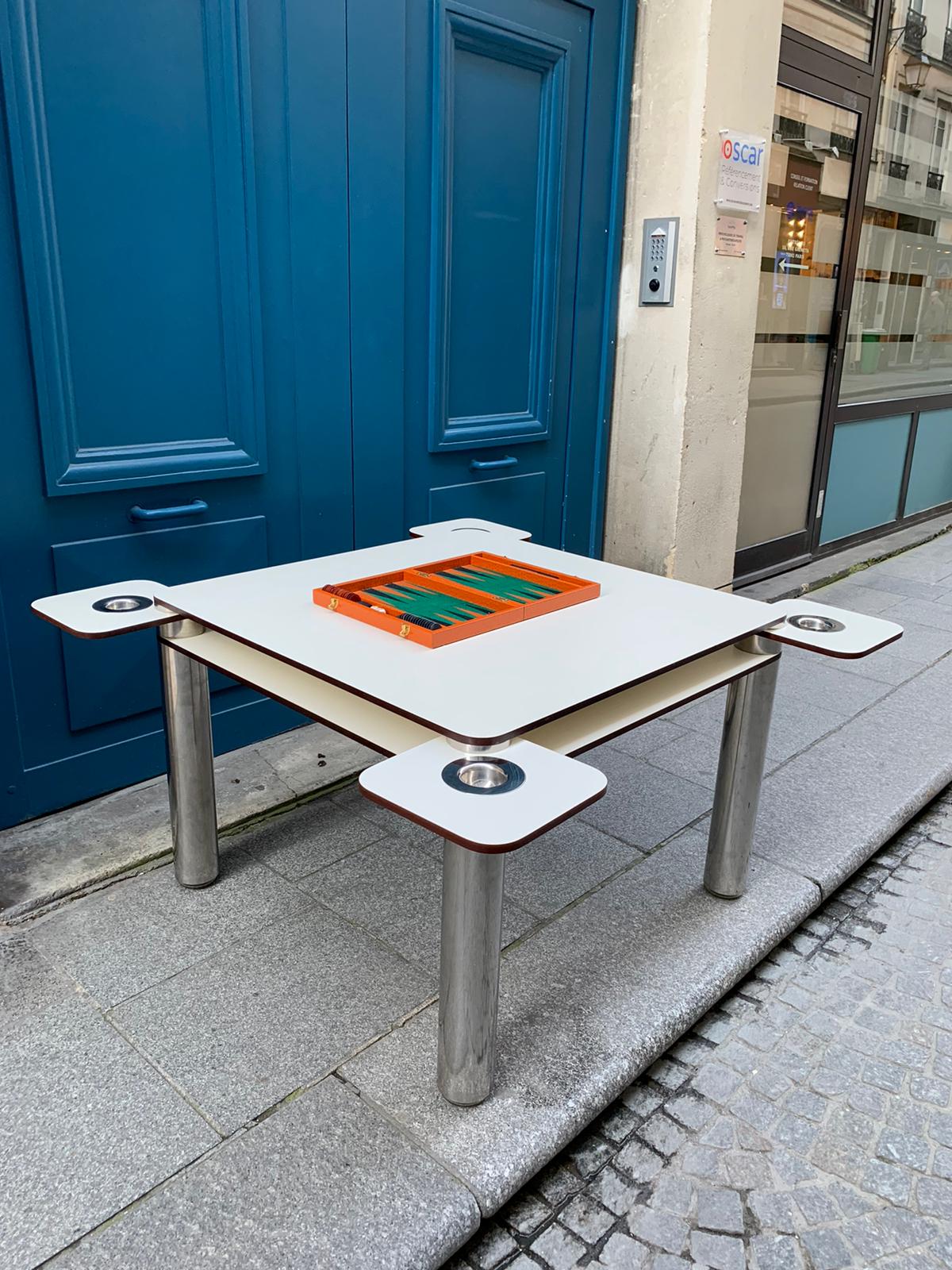 Table poker Zanotta - Joe Colombo