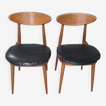 2 Scandinavian chairs 50/60