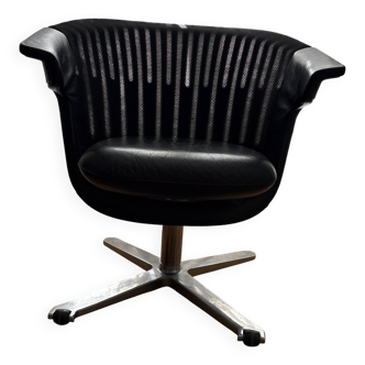 Fauteuil Steelcase I2i en cuir