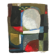 Painting "Abstraction" HSP by JM Brossat (born in 1946)