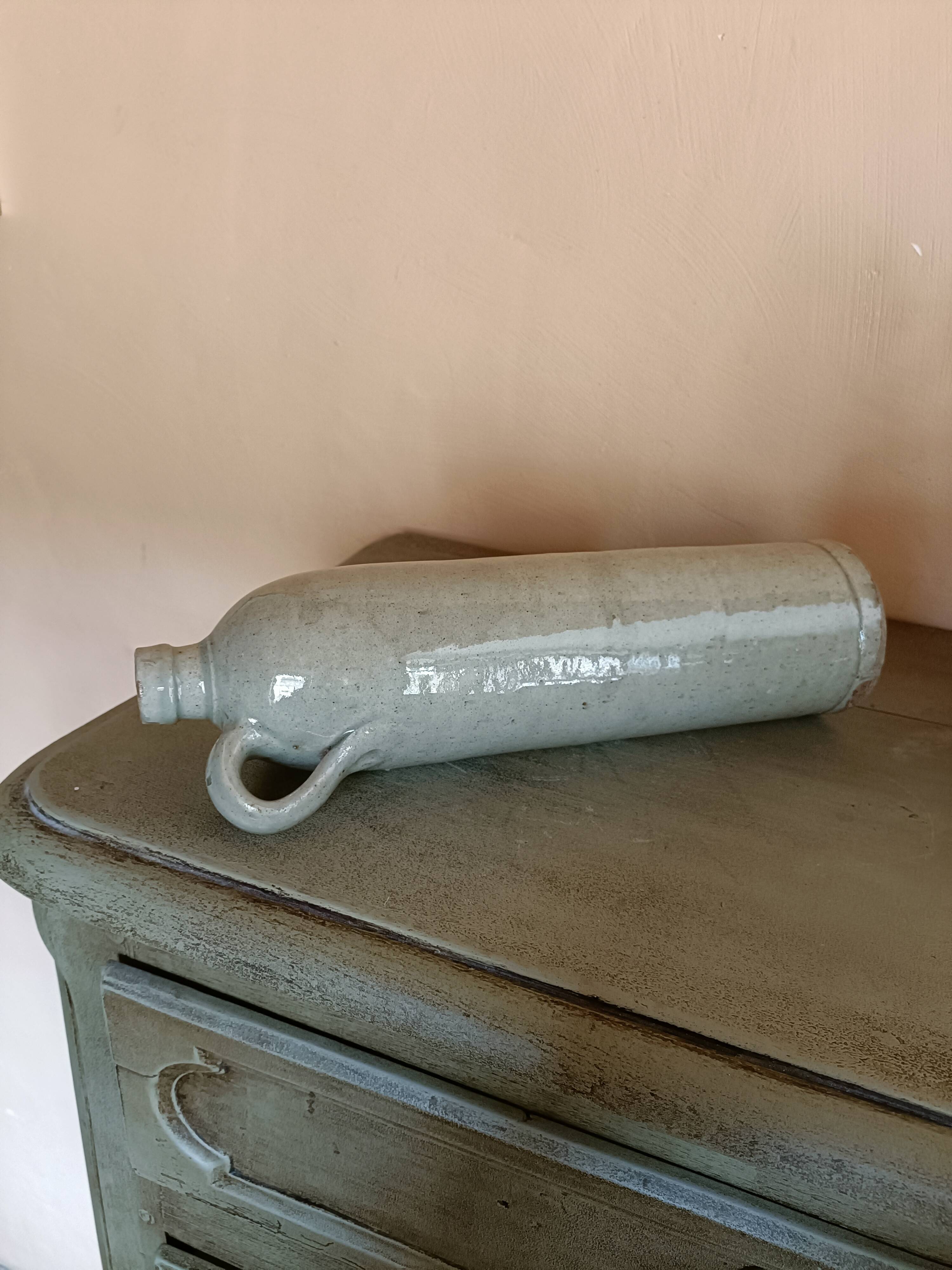Grassot stoneware punch bottle