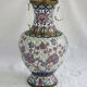 Siloed enamels vase