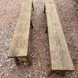 Oak benches