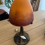 Wrought iron lamp