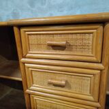 Rattan buffet