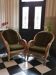 Pair of armchairs in rattan, wicker and woven bamboo, 1970