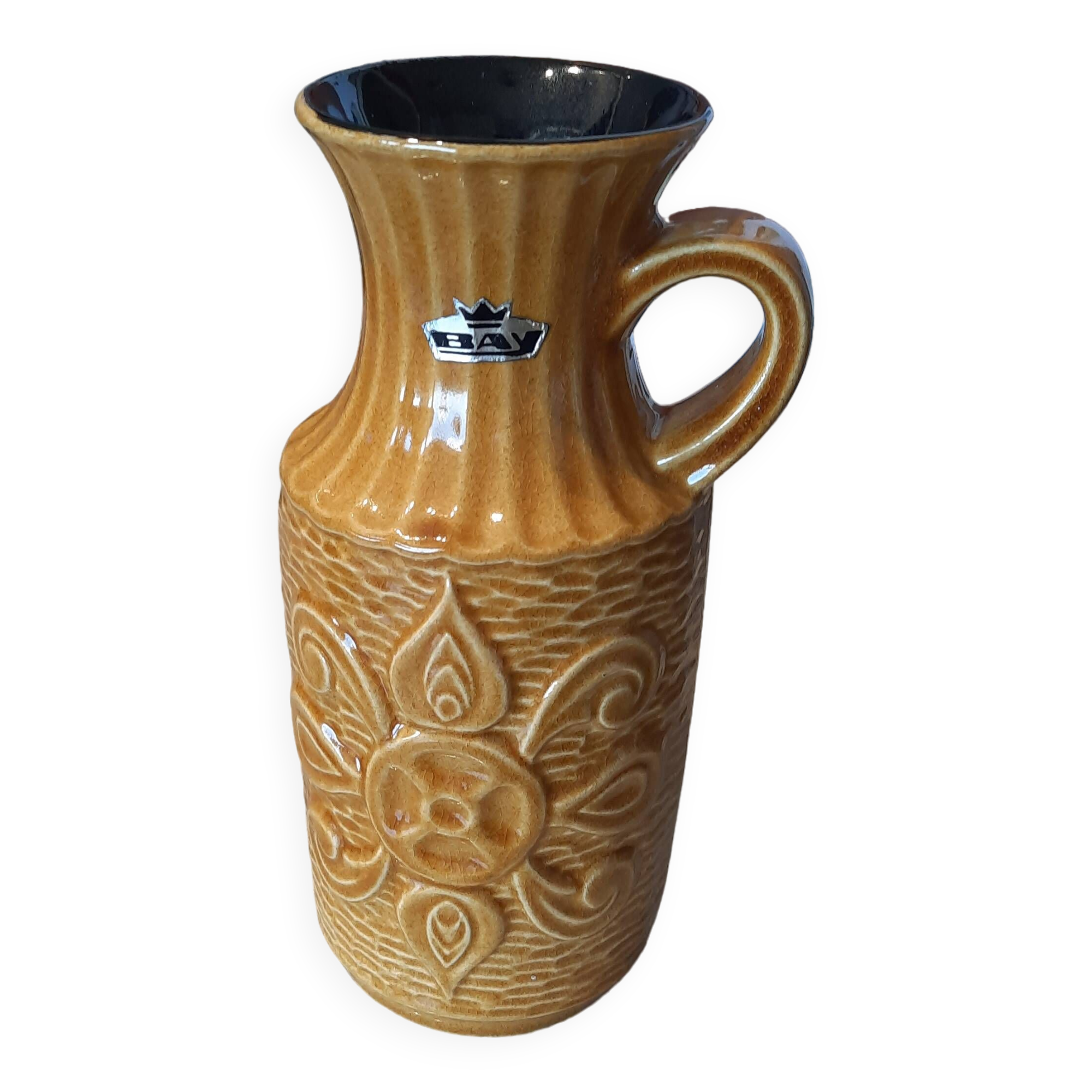 Numbered ceramic vase Germany Vintage