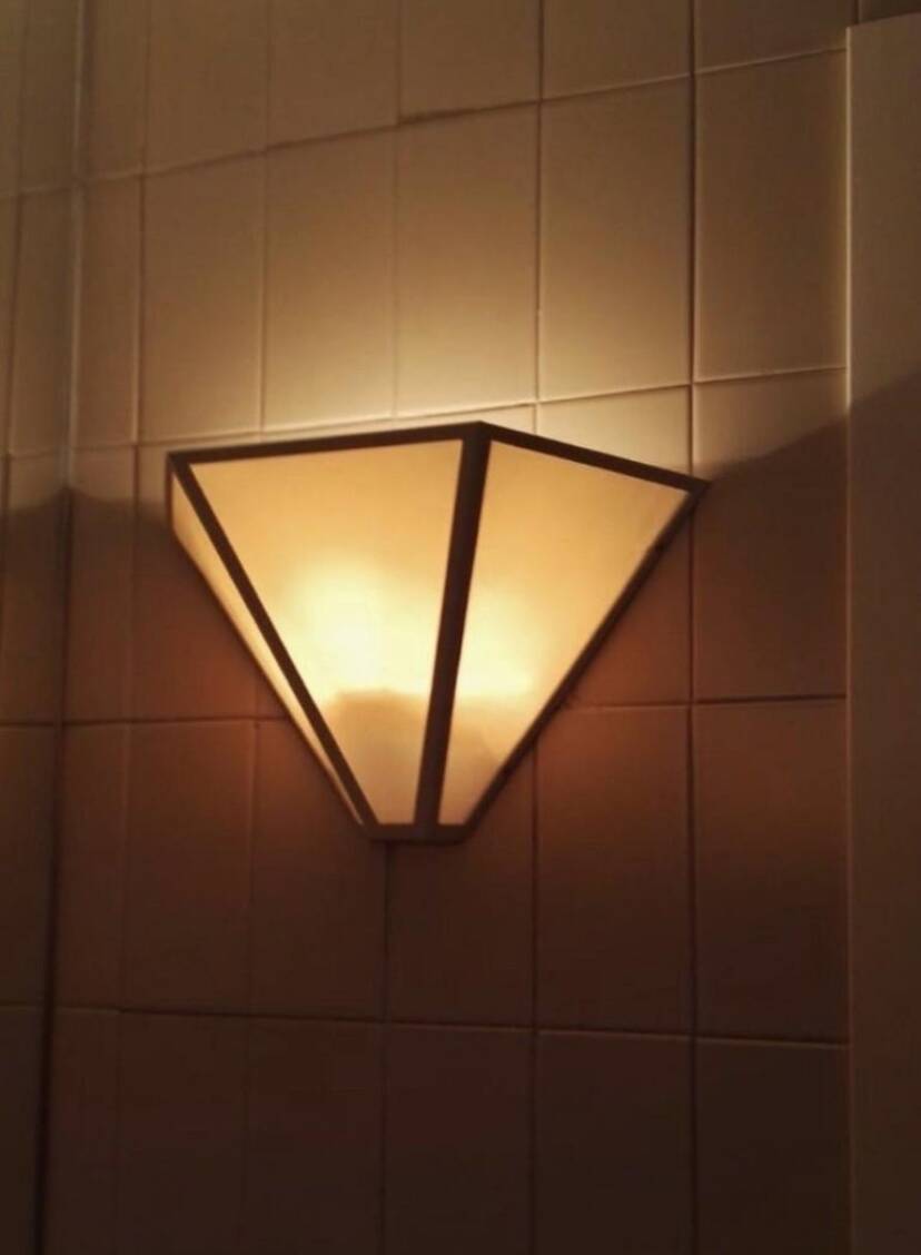 Pair of Metalarte wall lights in white metal and parchment